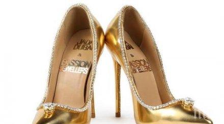 богати принцеси продават скъпите обувки света цената
