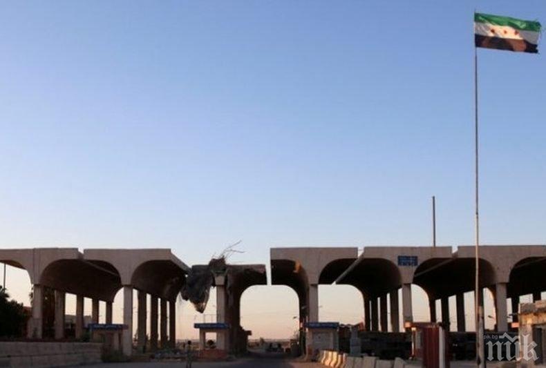 Сирия отново отвори пункта „Насиб“ на границата с Йордания