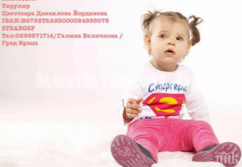 БЛАГОРОДНО! Рак погуби Никол от Търново, майка й дари 30 000 лева за болно дете