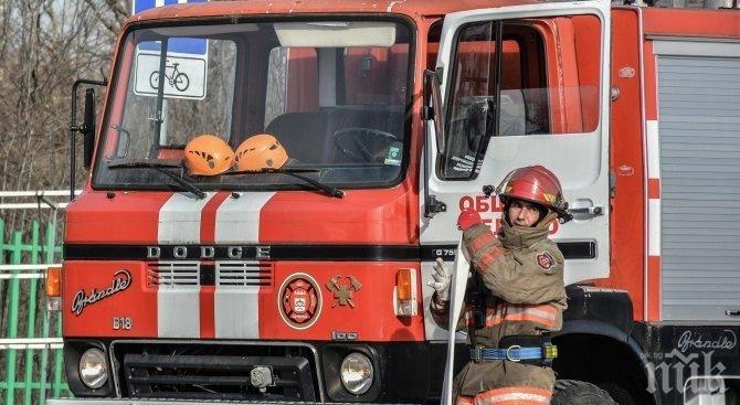 Бунгало пламна във Видин