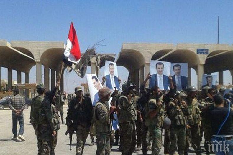 Властите в Йордания отрекоха, че граничният пункт със Сирия „Насиб“ е отворен