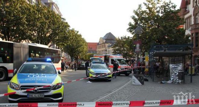 СЛЕД ТРИМА НАРЪГАНИ: Нападението в Равенсбург не било терористичен акт