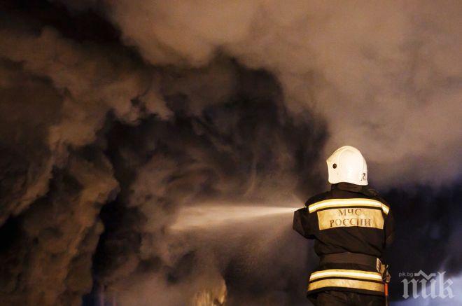 Пожар отне живота на възрастен мъж в Русе