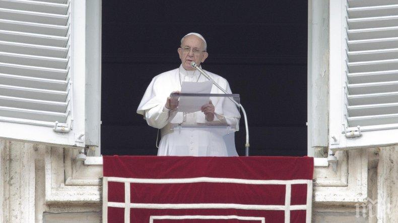 Папа Франциск с призив: Молете се за засегнатата от скандали Католическа църква