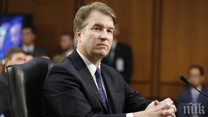 Кандидатът на Тръмп за Върховния съд отрече пред Сената обвиненията в сексуални посегателства
