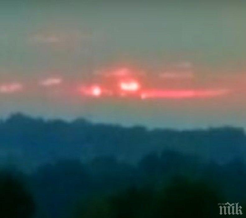 НЕВИЖДАНО! Две слънца изгряха над Индиана (ВИДЕО)