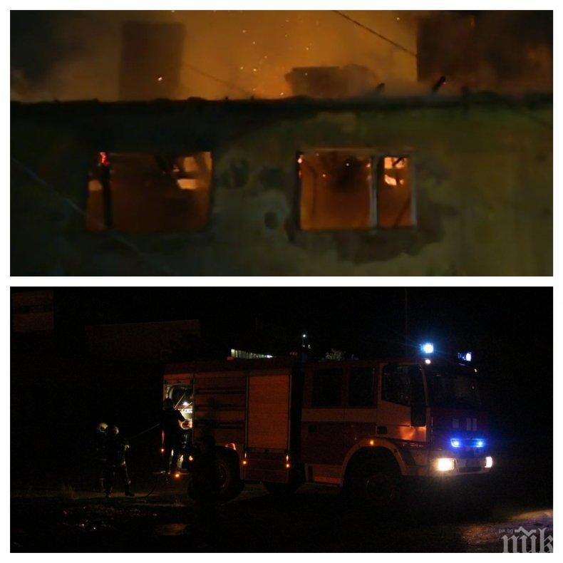 Огънят в изгорелия блок в Божурище тръгнал от дома на мъж, заплашвал да се самозапали