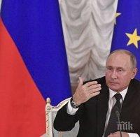 Владимир Путин с остри думи към България заради проекта 