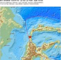 Расте броят на жертвите от земетресението на остров Сулавеси