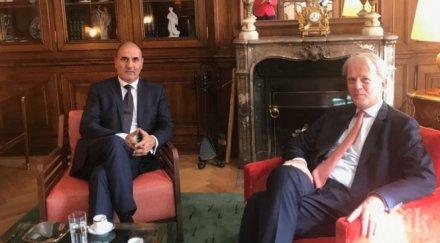 цветанов срещна посланика франция ерик льобедел снимки