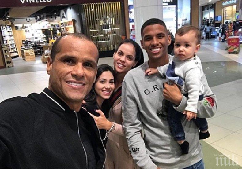 Ривалдо проверява лично защо синът му не играе за „Левски“