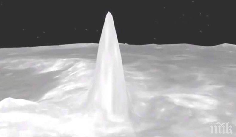 СЕНЗАЦИОННО ОТКРИТИЕ! Заснеха кули-пирамиди на Луната (ВИДЕО/СНИМКИ)