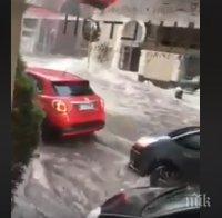 Порои предизвикаха страшни наводнения в Италия (ВИДЕО)