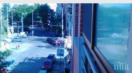 меле лек автомобил джип помляха ключово кръстовище пловдив снимки