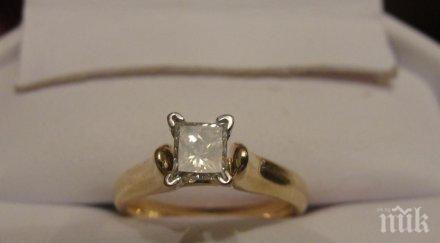 крадец попадна болница глътна диамантен пръстен