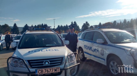 модерно жандармерията получи 341 автомобила