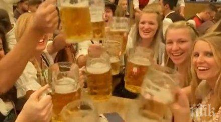 млн литра бира бяха изпити тазгодишния октоберфест