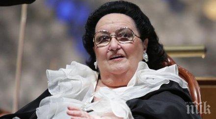 погребват монсерат кабайе барселона видео