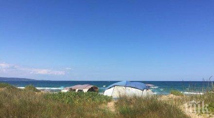 крадат пясък дюните централния плаж поморие