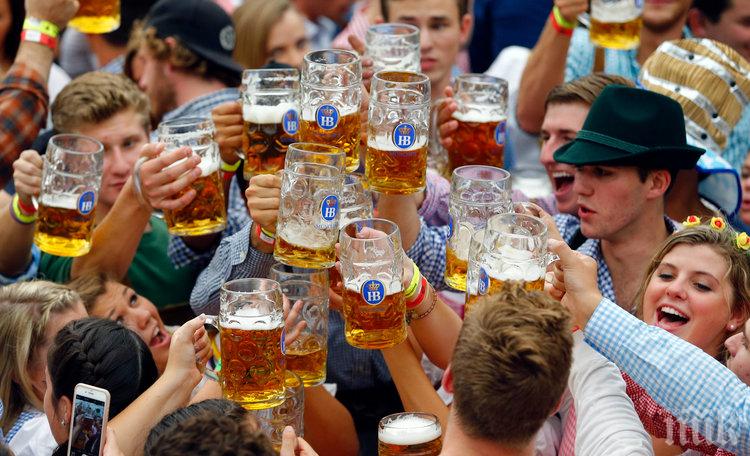 7,5 млн. литра бира са изпити на Октоберфест тази година 