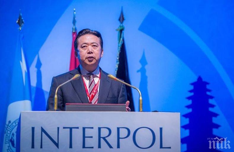 Интерпол поиска от Китай информация за  изчезналия шеф на организацията