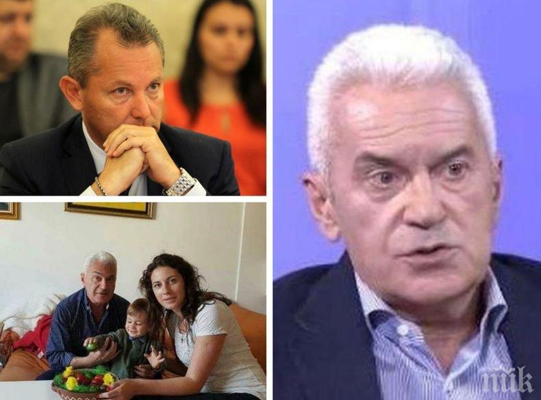 СКАНДАЛ! Шефът на ДАНС пелтечи пред Волен Сидеров заради нападението над Деница - лидерът на Атака му иска оставката (ВИДЕО)