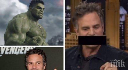 гаф изхвърлиха актьора марк ръфало отмъстители видео