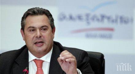 гръцкият министър отбраната иска балкански военен съюз вместо договор името македония