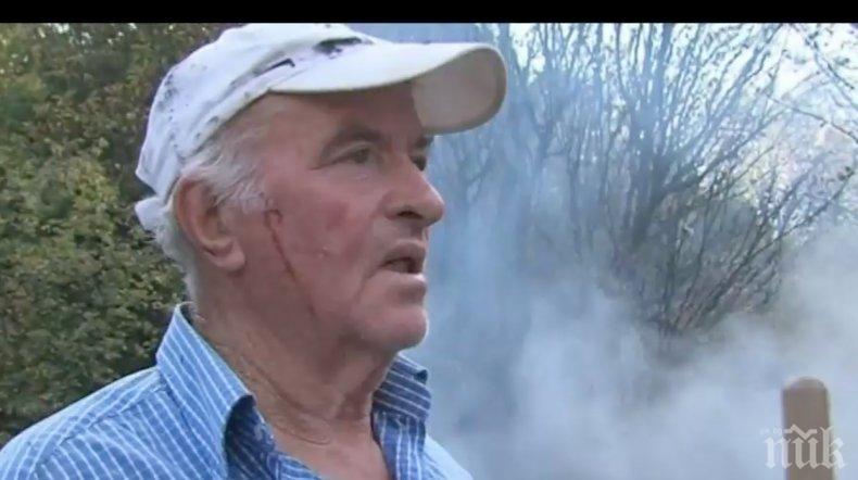 НА КОСЪМ! Мъж едва не запали цяло село в Благоевградско