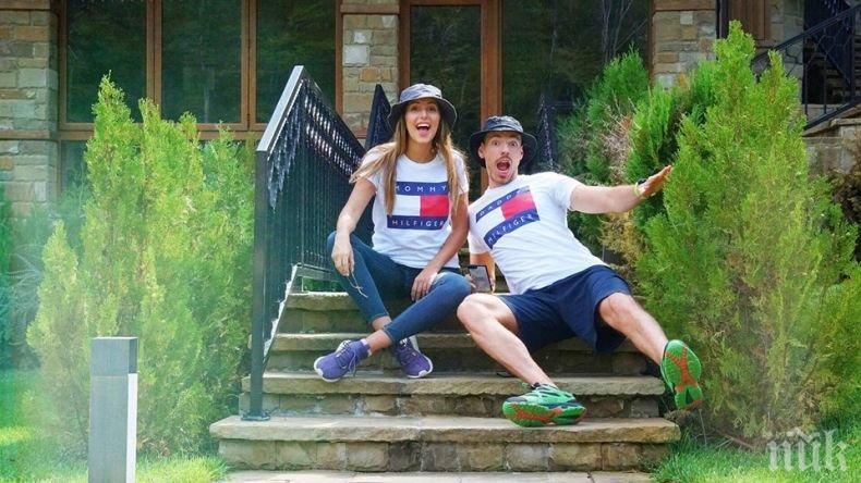 Бременната жена на Лудия репортер залита по мазни мъже с мускули 