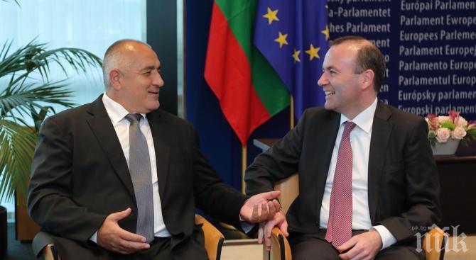 БОМБА: Борисов няма да подкрепи кандидата на Меркел - Манфред Вебер, за шеф на еврокомисията