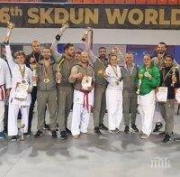 Националите на Шотокан карате-до с 10 медала от Световното първенство в Молдова (СНИМКИ)