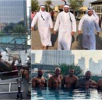 САМО В ПИК! Динко се прослави и в Дубай - ловецът на бежанци си домъкна джанти от емирството (СНИМКИ)