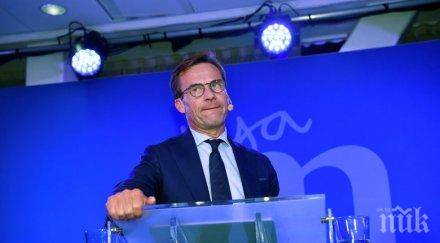 лидерът шведската умерена коалиционна партия отказа опитите състави правителство