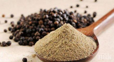 черният пипер удължава живота