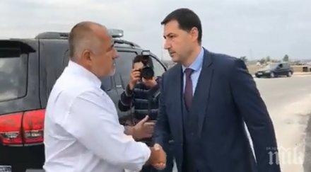 първо пик премиерът борисов инспектира ремонта пътя пловдив асеновград поздрави юлиян инджов емблемата цска видео