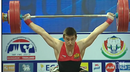 наш щангист сребро младежката олимпиада