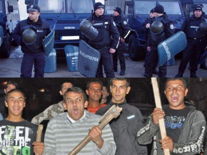 Трима от арестуваните за нападение над полицаи в Гълъбово са рецидивисти