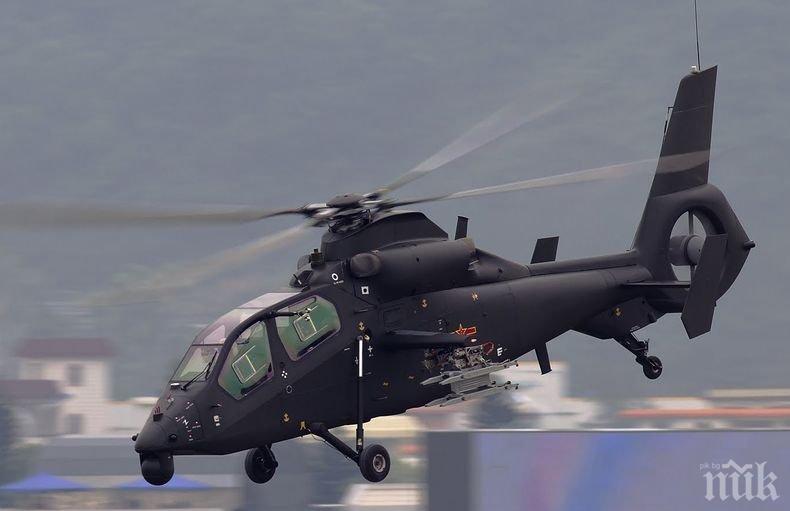 Китай пуска в серийно производство нов ударен хеликоптер