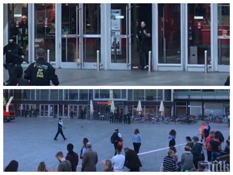 ИЗВЪНРЕДНО В ПИК! Полицията залови похитителя в Кьолн след престрелка! Заложничката е освободена (ВИДЕО)