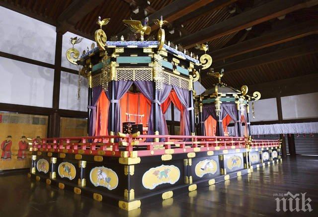 Новият японски император ще се шири в нов огромен трон