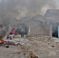 ГЕТО! Ето какво остана от копторите в Шекер махала след акцията на багерите (СНИМКИ)