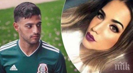 мексикански футболист побесня заради скандал транссексуален модел