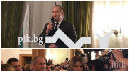 първо пик президентът радев съпругата десислава лъскат имидж сред българите лондон държавният глава политическа реч снимки видео обновена