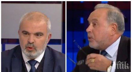 страшен скандал ефир славчо велков маноил манев хванаха гуша гуша заради вота недоверие
