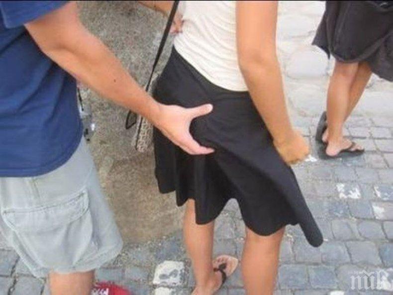 Пловдивчанка се оплака в полицията, че са я опипвали в центъра на града 
