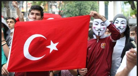 анонимните блокираха интернет страницата турския съвет радио телевизия