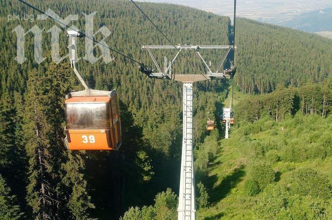 Злосторник повредил Драгалевския лифт, който вчера едва не уби 3 деца