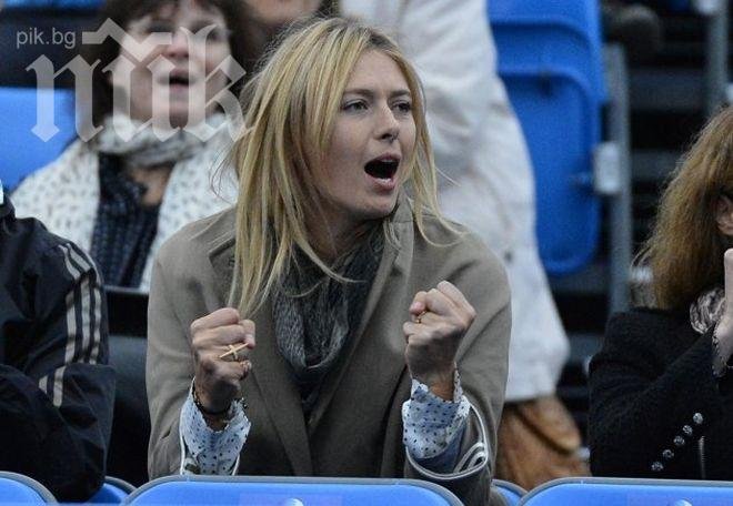 Маша подкрепи Григор на трибуните в Куинс (снимки)