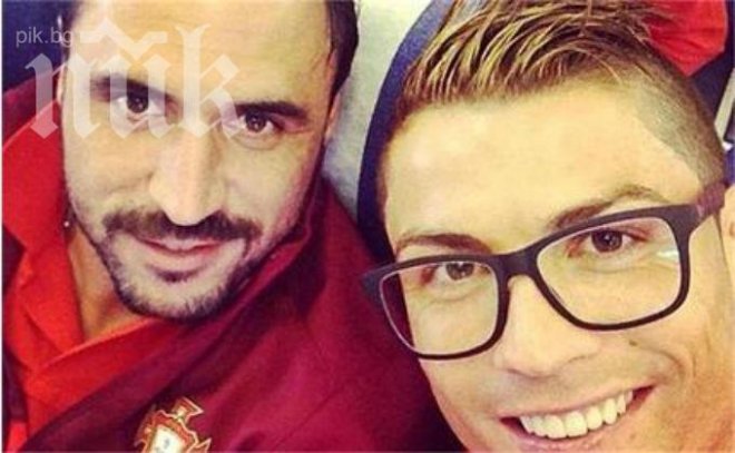 Кристиано Роналдо последва модния пример на Цвети Пиронкова